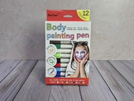 Pack 12 pinturas faciales 